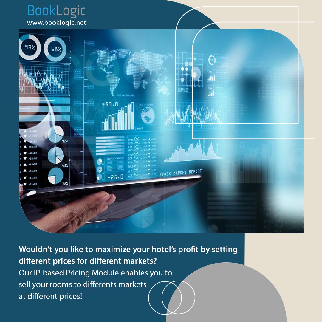 BookLogics's tweet image. To stay competitive in the hospitality sector, setting room prices based on the market is very crucial. BookLogic’s IP-based Pricing Module enables you to set different prices for different regions!
#hotel #IPBased #hoteltechnology #hotelrpice #hotelmarket #hospitality