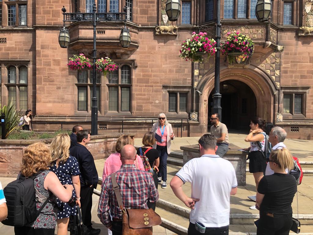 MeetBirmingham's tweet photo. We have also been visiting our other destination partners in #Coventry &amp; #Warwickshire, to discover the incredible event facilities at @WarwickConf, and @CoombeAbbey before a quick walking tour of Coventry! 

#eventprofs #MICE https://t.co/iItjKZT6OB