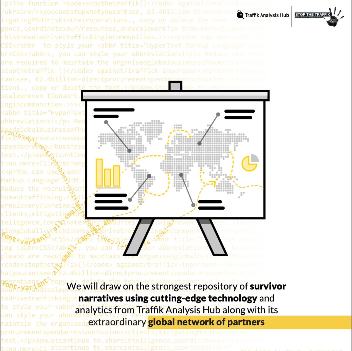 STOP THE TRAFFIK tweet media