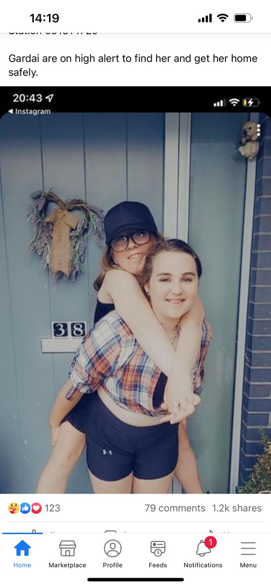 Could everyone in the Galway area retweet this please? A friend of my second child, Nessa, has gone missing since last night. Mia, also called Jamie, was last seen at midnight last night. Please spread the word and help find this 14 year old child.