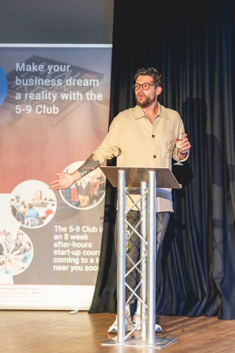 <a href="/YepsRCT/">YEPS</a> #5to9Club round 2 is ✅

8 shinny young #entrepreneurs pitched beautifully and made us all.. but most importantly themselves proud 👏

Entrepreneurship is vital. I’m proud that we at <a href="/Welsh_ICE/">ICE</a> strive to inform and inspire as many people as possible 🌟

📸 <a href="/GSDMediauk/">GSD Media</a>