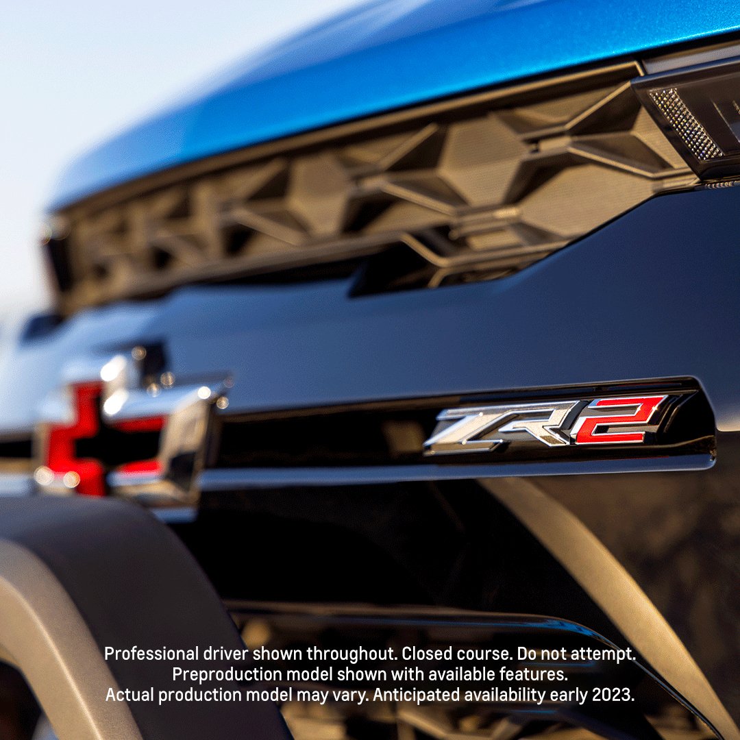 More power. More tech. More capability. Try stopping the All-New 2023 #ChevroletColorado.