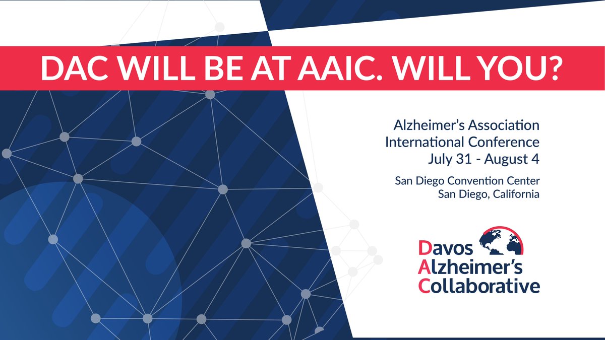 Hey Twitter 👋, DAC is heading to San Diego for #AAIC22! DAC is uniting the global community to end #Alzheimers and reverse an ugly trend: there will be 3x as many people living with dementia in 2050 unless we find solutions. Will you also be at AAIC?