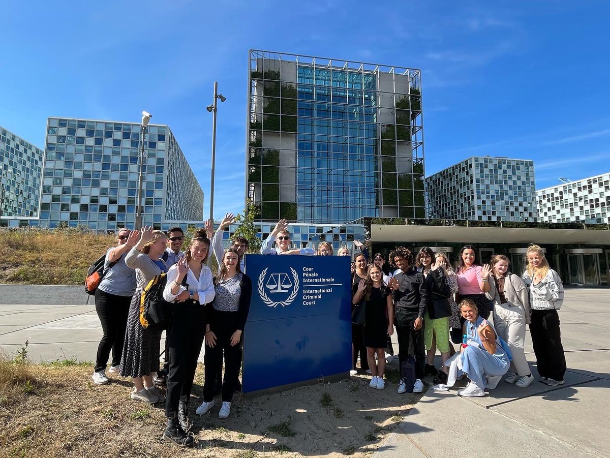 JulianCaletti's tweet photo. Starting to love the Hague, the city of peace and justice! 

A beautiful place with plenty of international organizations to learn from, such as the International Court of Justice (ICJ) and others. 

Happy to have been here again with a group of bright students from the UK. https://t.co/0RuA3ScPku