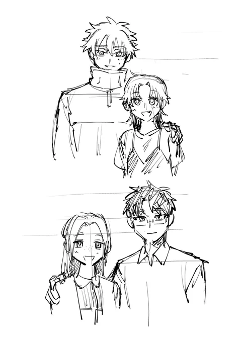 メグと汀のパパママ 