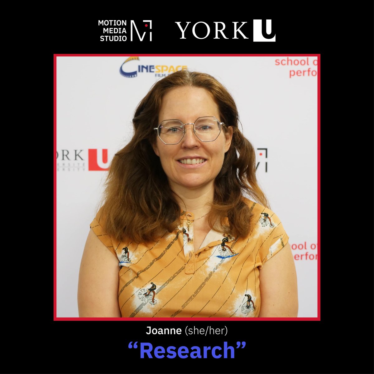 YorkMotion's tweet photo. York U MMS Summer Workshop Participants share their takeaways! Takeaway word #research Joanne is a teller of intimate character-driven stories &amp; is writing her 1st television series "SCARLEM". She works with marginalized communities to amplify their voices @YorkuAMPD @FaePictures https://t.co/93xGEJe79o