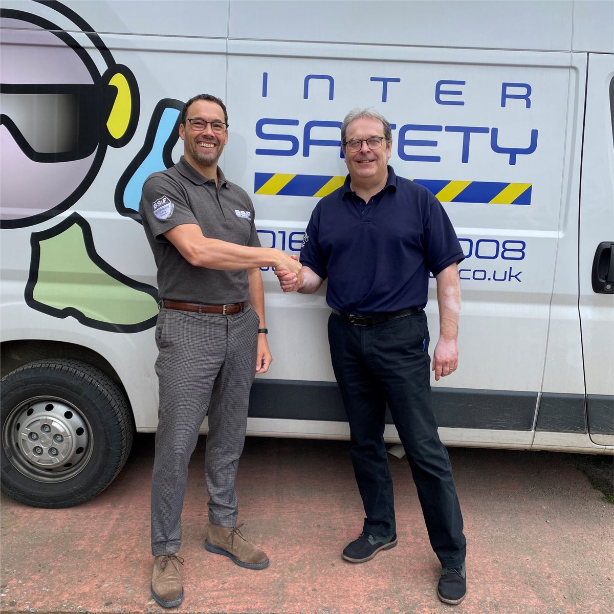 InterSafety_PPE's tweet photo. Thanks to Luke Neale for visiting us yesterday to conduct our annual British Safety Industry Federation @BSIF1 audit. We very much appreciate your guidance as part of the #RegisteredSafetySupplierScheme and look forward to the continued partnership. #safety #audit https://t.co/X6BgMYV3Gw