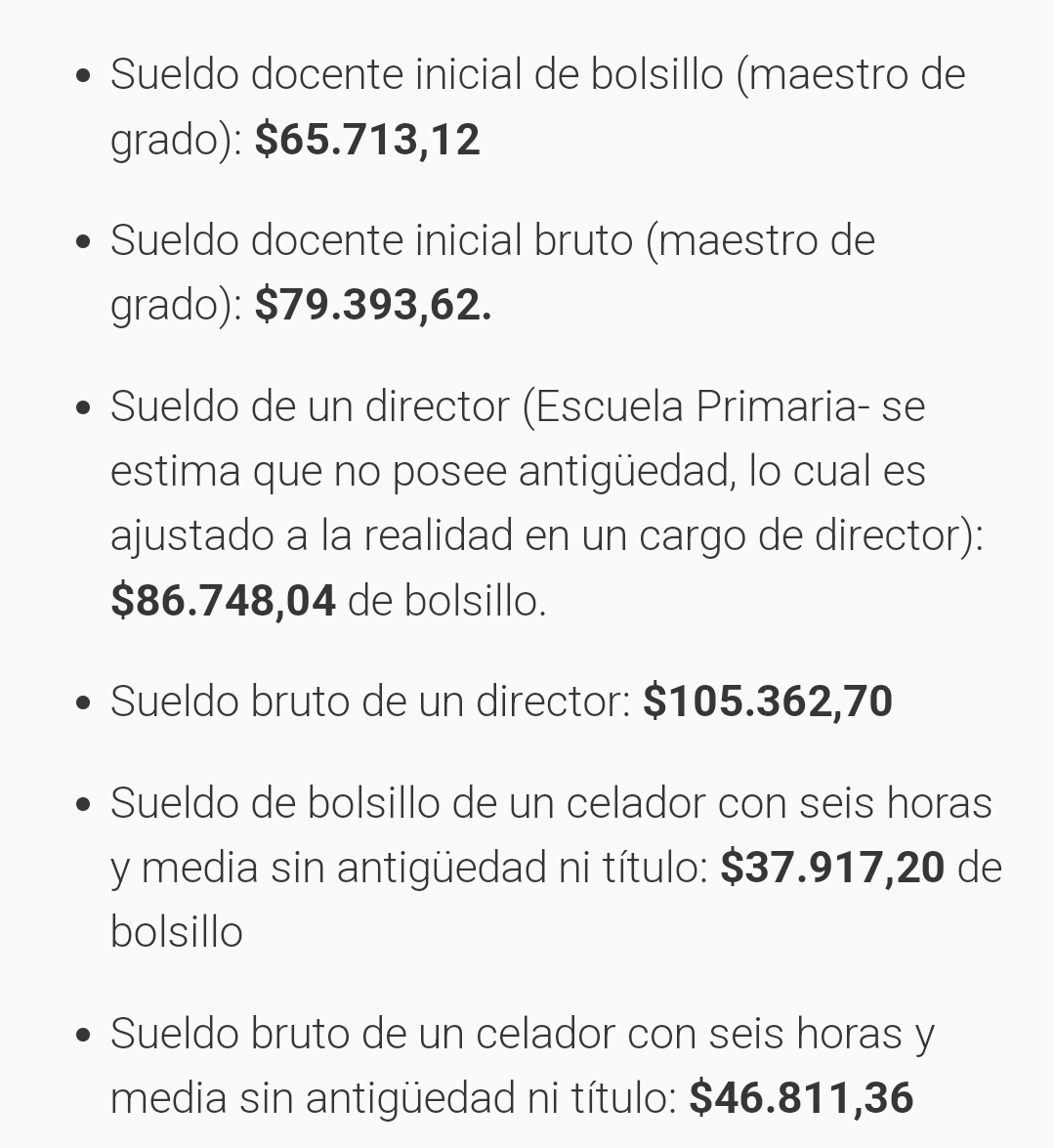 mikeduarteok's tweet photo. Diario El Sol publicó los salarios iniciales en educación de Mendoza, según informan, es lo comunicado por Gobierno: https://t.co/KnfesZw8vO