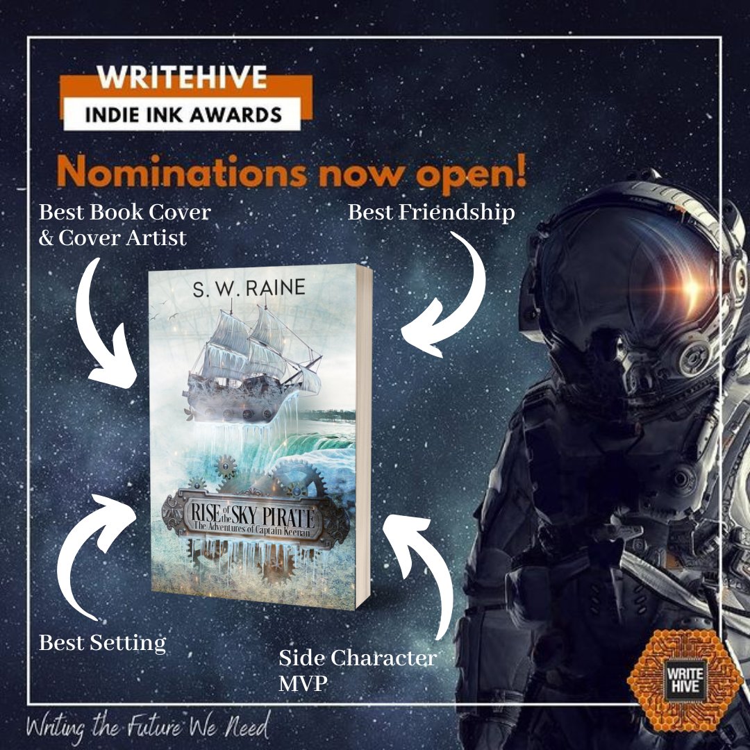 Last chance to nominate RISE OF THE SKY PIRATE in the #indieinkawards ! Voting starts in August.

indiestorygeek.com/story/2884