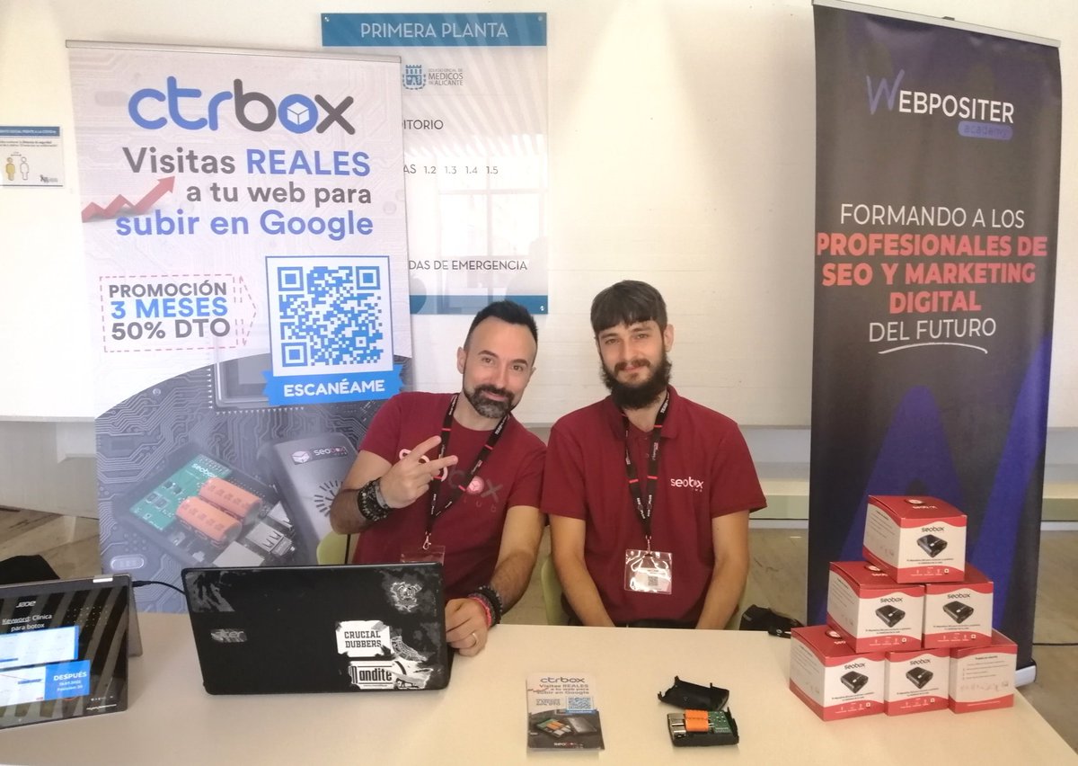 carlos_darko's tweet photo. ¿Estás en #SEOPlus22? Entonces te estamos buscando :D
Pásate por el stand de @seoboxclub y te contamos la fórmula mágica para posicionar tu web ⚗️
Ok, no es mágica, pero es BUENÍSIMA.
Ah, y échale un ojo a la promo especial... 👀
▶️ https://t.co/9taBfEWiCs https://t.co/SANvC9JNju