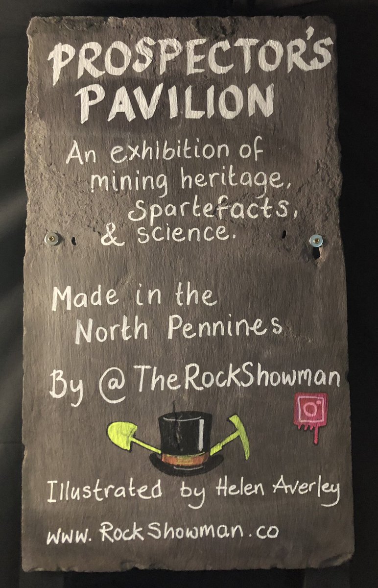 Announcing a new series of dates At Killhope Lead Mining Museum. 

Our Prospectors Pavillion will be open every day of the summer holidays and I’ll be running activities August 3, 4, 25, 26 &amp; 27. 

This replaces the earlier announced September dates. 

With The Rock Showman