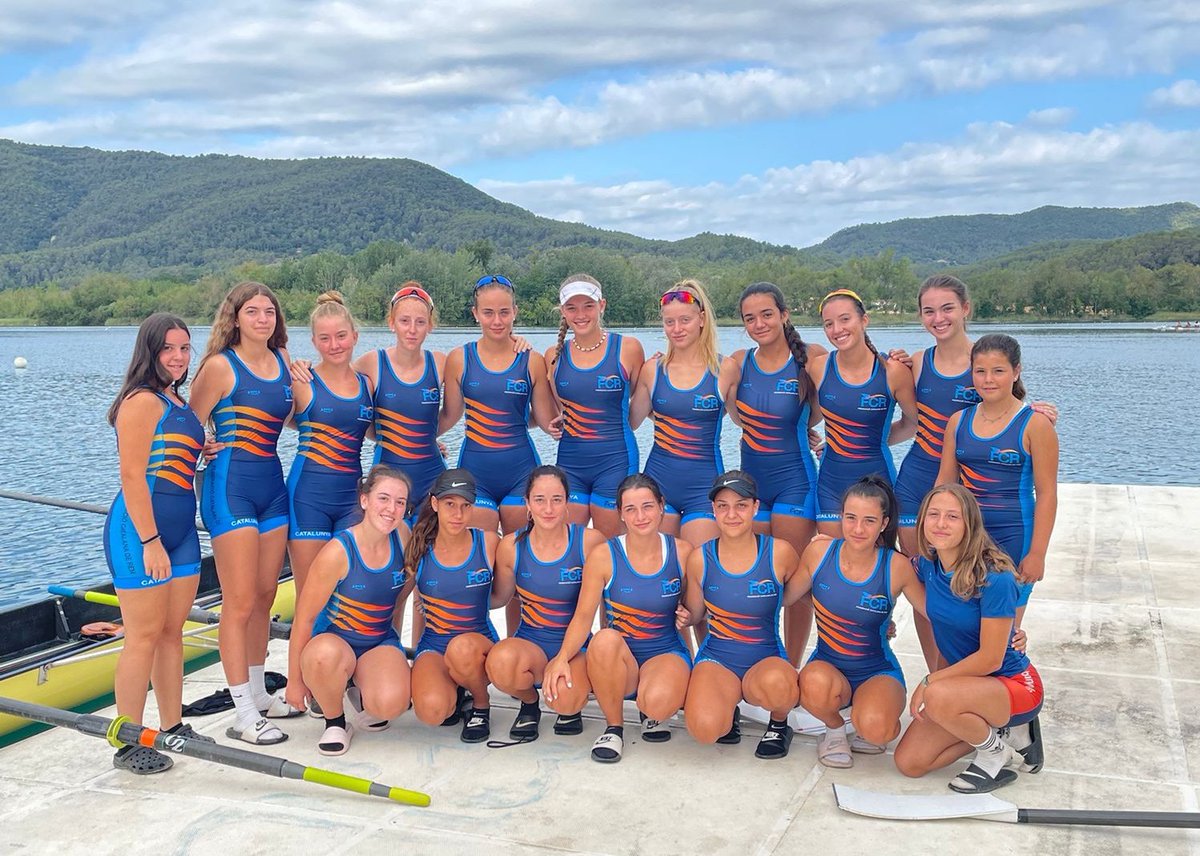 📢 La nostra esportista Martina Moya (JF) ha participat a la concentració de cadets i juvenils de la Selecció Catalana de rem a Banyoles #remolimpic #rem #bancmòbil #remcatalunya #orangepower🔥