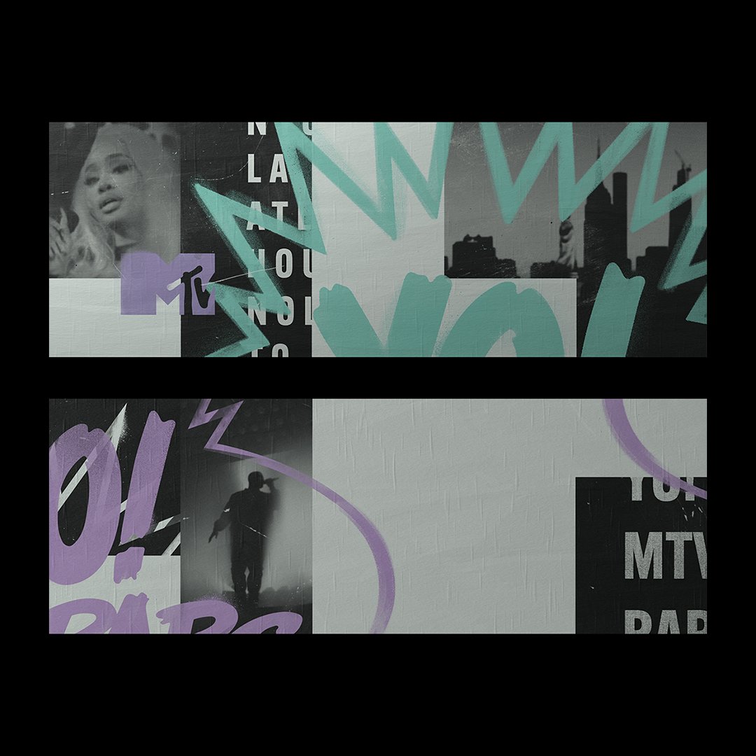 Yo! MTV Raps look development.