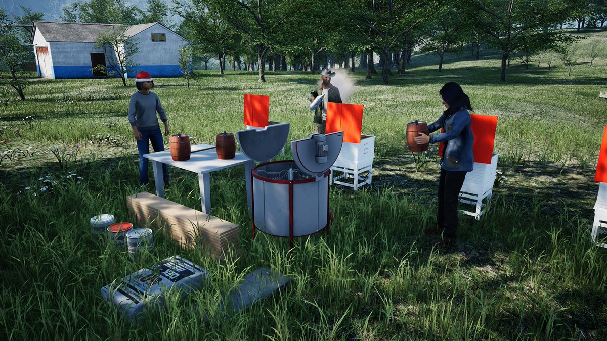Steam :: Ranch Simulator :: UPDATE NOW LIVE  Goats, Bees, Transport  Trailers, Banks and Loans!