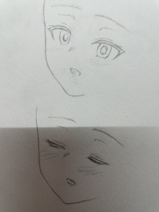 表情差分はこんな感じで 