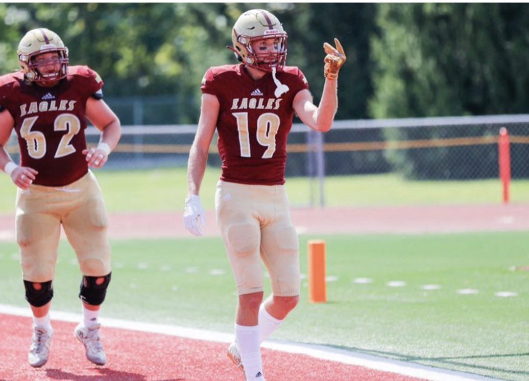 had a great conversation today with coach Ramey at Bridgewater, blessed to have opportunities from different levels ❤️ <a href="/CoachRamey_/">Gary Ramey Jr.</a> #GoEagles