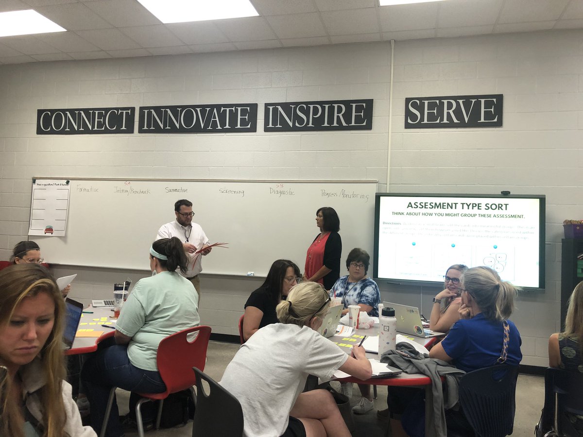 JOHN!!!!  Assessment knowledge was broadened today thanks to @PLCoachStrang #forsythpln <a href="/MattElementary/">Matt Elementary</a> #conceptual
