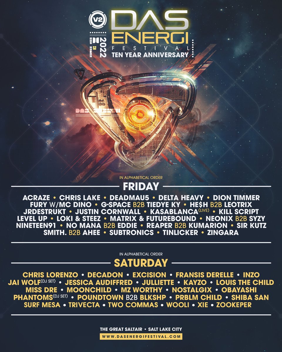 Das Energi Festival 2022 lineup