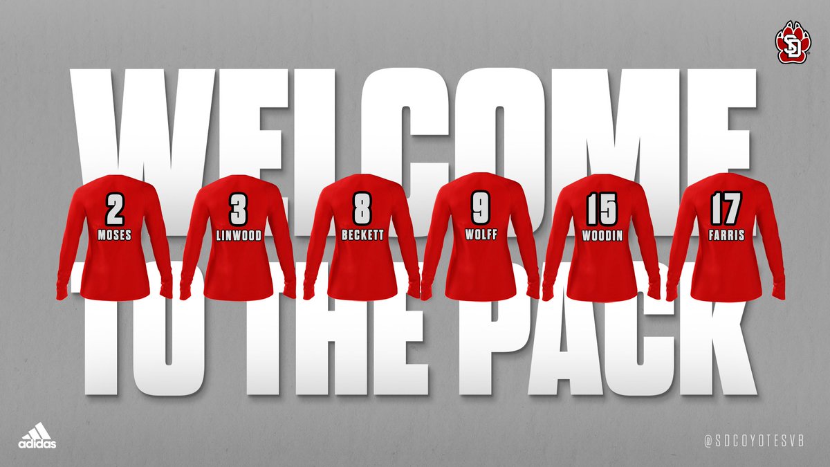 𝐍𝐞𝐰 𝐧𝐮𝐦𝐛𝐞𝐫𝐬 𝐟𝐨𝐫 𝐭𝐡𝐞 𝐧𝐞𝐰𝐞𝐬𝐭 𝐂𝐨𝐲𝐨𝐭𝐞𝐬

#GoYotes x #WeAreSouthDakota