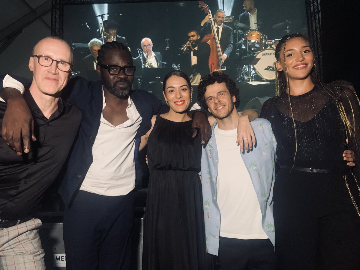 #DreamTeam 😍🤩   @ibrahim_maalouf <a href="/FefeOff/">Féfé</a> <a href="/gregoriomichael/">Michael Gregorio</a> #kimberose #davidlinx ⁦<a href="/Jazz_in_Marciac/">Jazz in Marciac</a>⁩