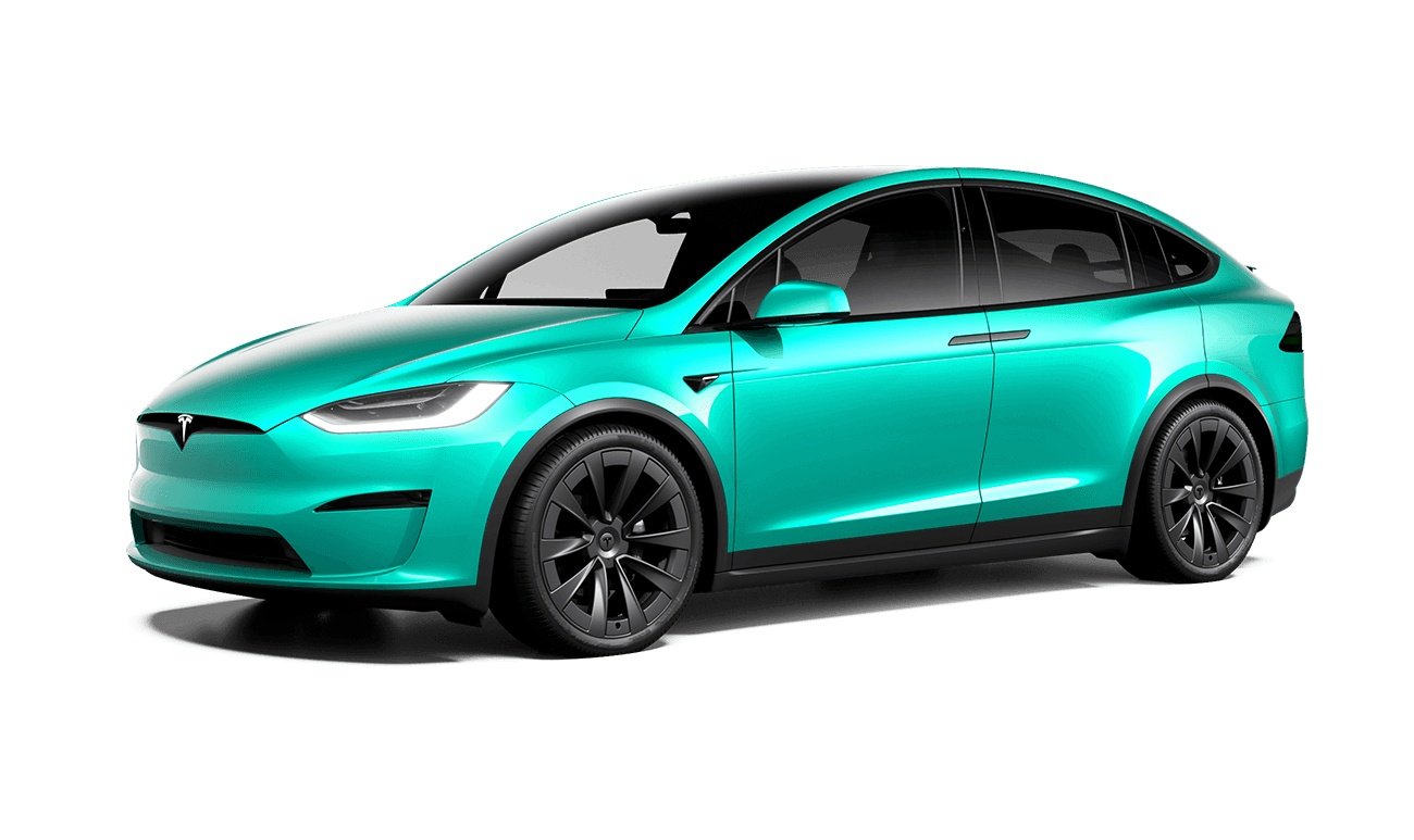 Teal tesla model x deals