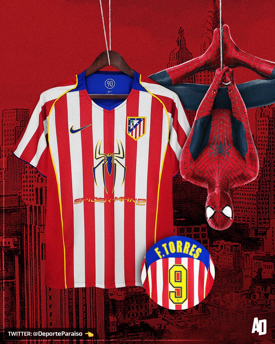 SORTEO de la 1ª equipación del Atlético de Madrid 2004-05 con el dorsal de F. Torres, puedes participar así de fácil: 

1° // Seguir las cuentas de <a href="/AtleticoDesign_/">Atletico Design ® 🇺🇦</a> 👈 y <a href="/DeporteParaiso/">Paraiso del Deporte</a> 👈

2º // Dar RT y MG a este tweet 🔁❤️

El ganador se anunciará el 12 de agosto. Suerte 🔴⚪️