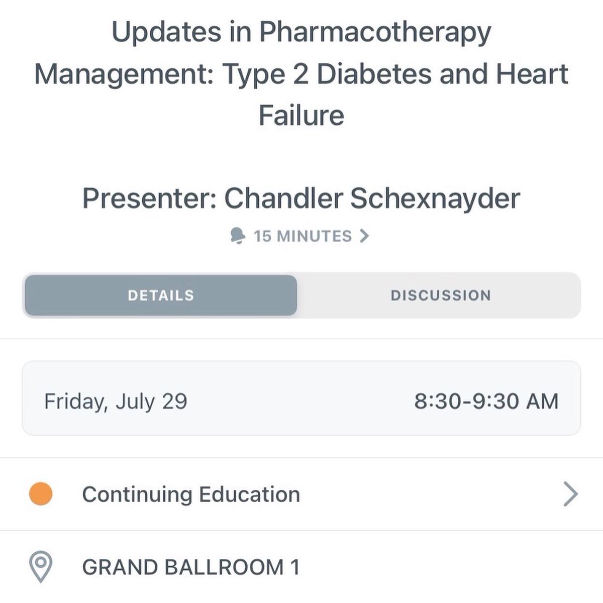 _ChandlerDavid's tweet photo. Elated to Empower. #SchexLevel 📈

@NPhAPharmacy, thank you for the opportunity to #educate! Let’s grow! #AtEveryStage 

cc: @pilsconnect ⚡️ https://t.co/cj1BBXRcpD