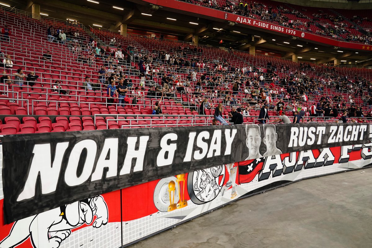 AFCAjax's tweet photo. We denken aan je, Noah... ♥️ https://t.co/wzvZmJJLAH