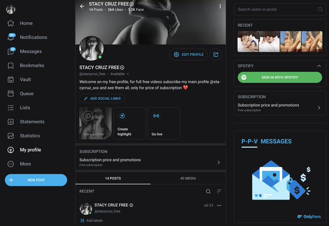 Follow my free Onlyfans to know what's new without any subscription ☺️ of course there is not everything