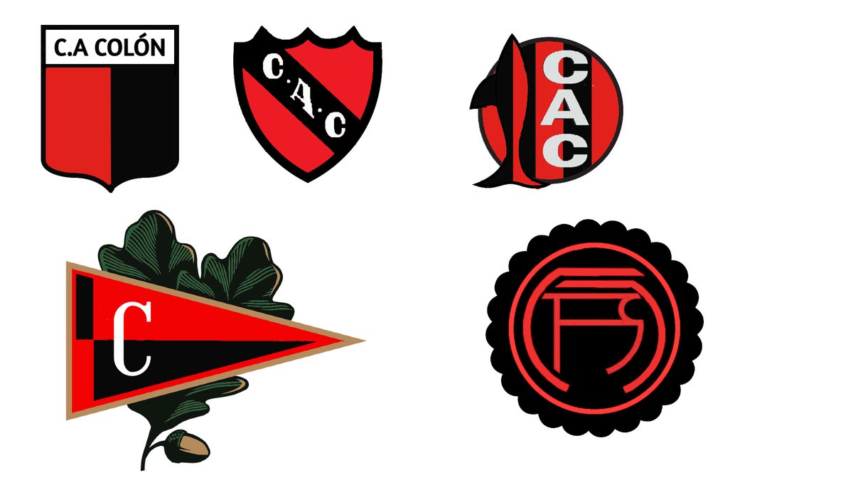 ColonDeColon's tweet photo. Bueno, me tomé el tiempo al pedo a hacer algunos tipos de escudos del futbol argentino pero de Colón. Hay algunos piolas https://t.co/6IAk6xPMD4