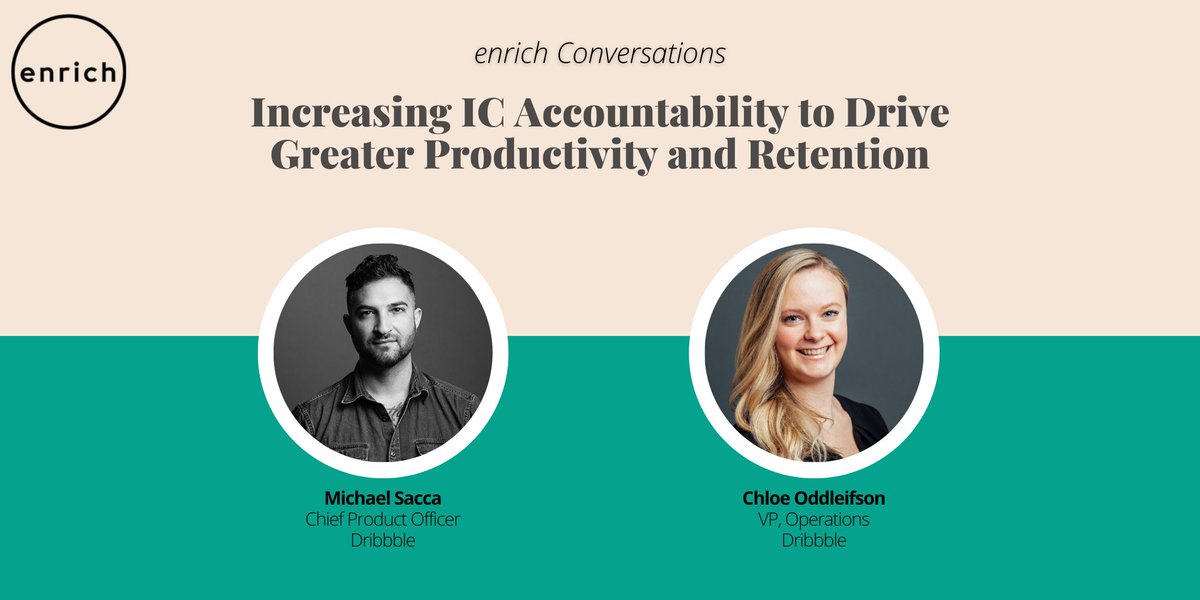 Increasing IC Accountability to Drive Greater Productivity and Retention

Join <a href="/michaelsacca/">Michael Sacca 🇨🇦</a>, CPO &amp; Chloe Oddleifson, VP of Operations at <a href="/dribbble/">Dribbble</a> to explore this question with other senior leaders on August 12th at 2pm PT

RSVP at lu.ma/pes8zyvj

#peerlearning