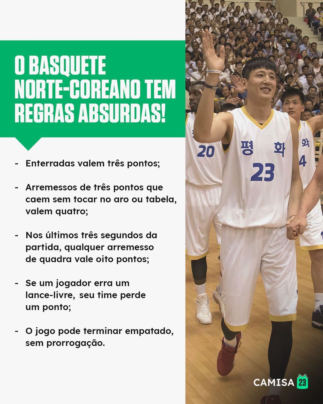 Regras do Jogo de Basquete 