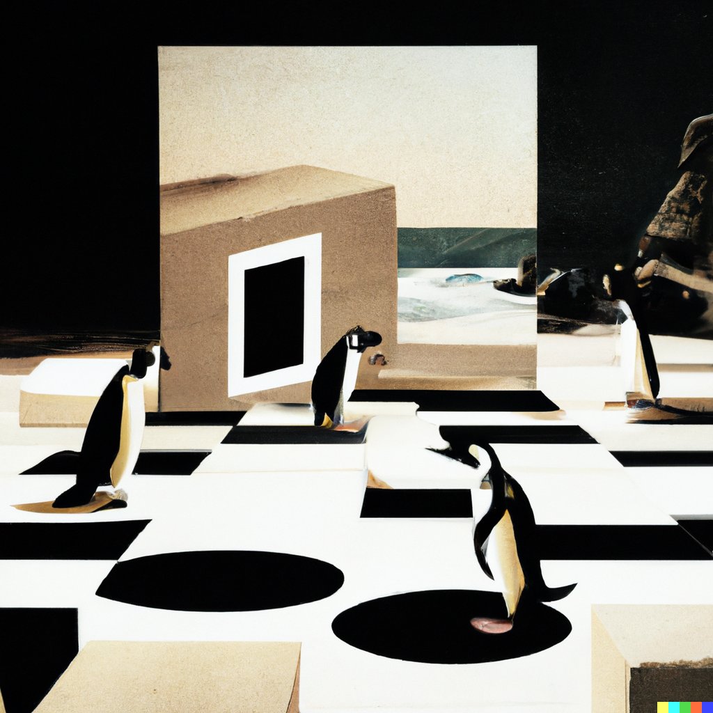 EntityNeural's tweet image. Penguins #dalle2