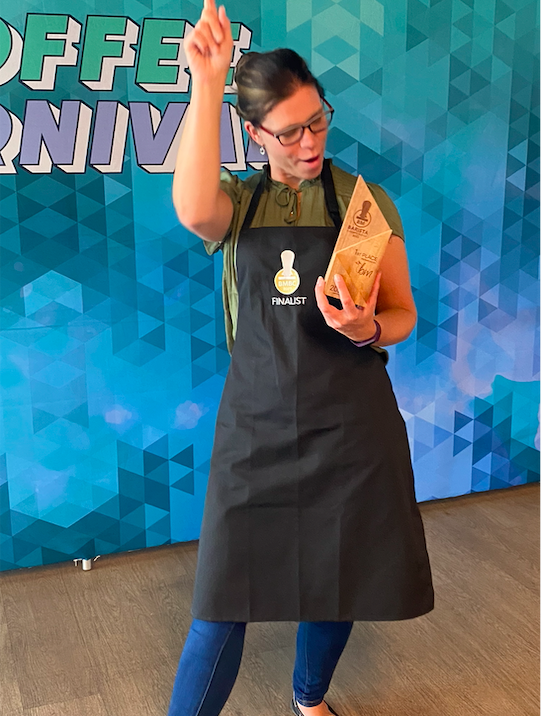 perkeecoffee's tweet photo. Congratulations to Natasha the winner of #BMBC22. #WellDone https://t.co/C1KFtHXyVC