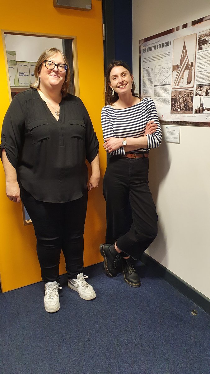 knowsleyarchive's tweet photo. Such an inspiring afternoon with @lsutherland and Shanna from @HeritagFundNor, chatting about all things #Archive and #DynamicCollection options ๐ https://t.co/Zr9jg8WMJ3