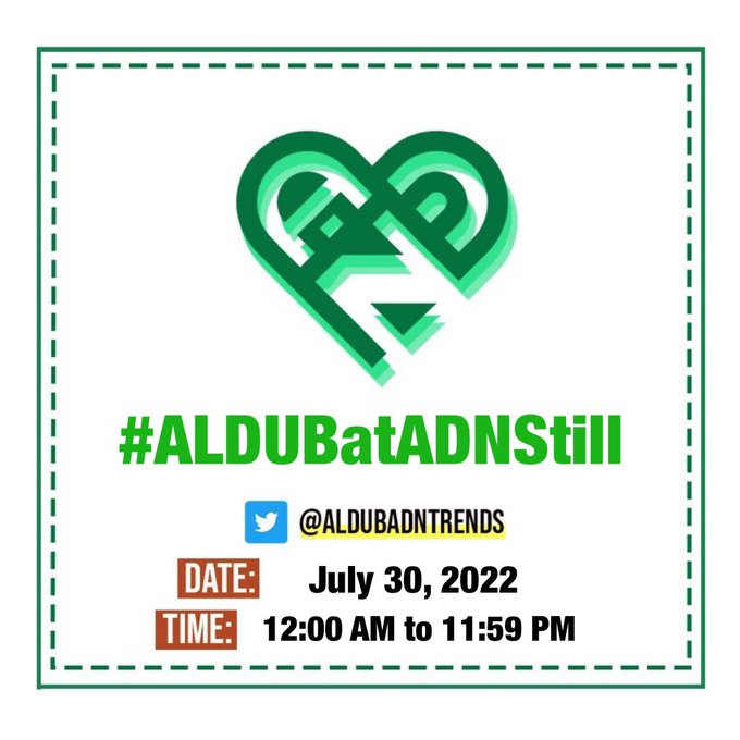 ADN is still here for ADN. Our advocacies are sustained by ADN's kindness &amp; generosity. Still a fandom for Maine &amp; Alden - this is how we started after all. Our support continues.

#ALDUBatADNStill