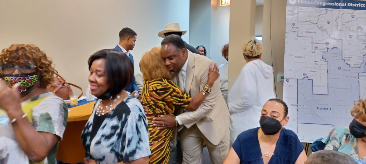 CongressJackson's tweet photo. Great pleasure to personally thank our senior volunteers that supported my #ILFirstDistrict primary election win! I stand on their shoulders. There's no price to be given for their sacrifice then... & now! Couldn't have done it without you! THANK YOU! #jonathanjacksonforcongress https://t.co/dF93xJFmJ9
