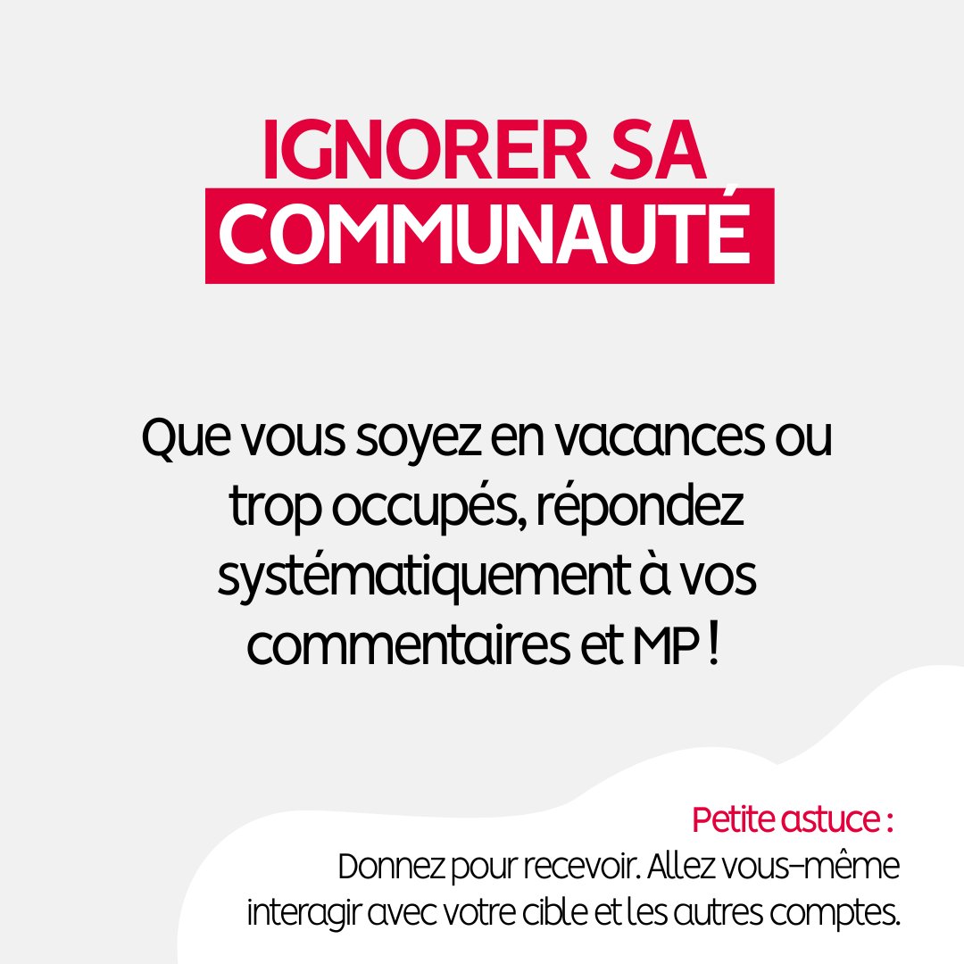 Votre compte est voué à l'échec si vous faites une de ces erreurs !

☝️ #Instagram est un levier pouvant être très bénéfique pour votre marque. 
En revanche, il faut savoir l'utiliser de la bonne façon. 

#digitalmarketing #marketing #socialmediamarketing