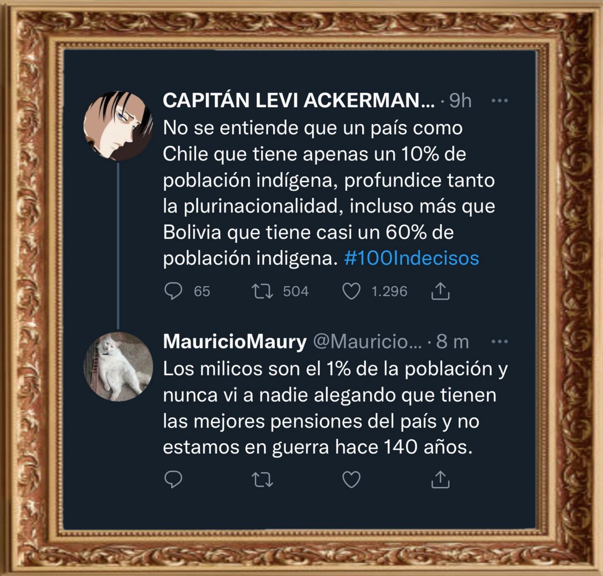 MuseoTuitero's tweet photo. «Pulmones vírgenes mantenidos como monarcas»
Óleo sobre tela de camuflaje, julio 2022. https://t.co/CWpWwbjnKd