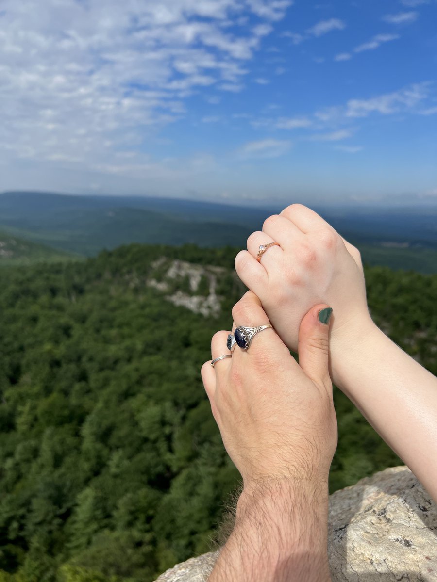 unclebeesy's tweet photo. we’re gettin’ married :-) https://t.co/HuxSLaIvlx