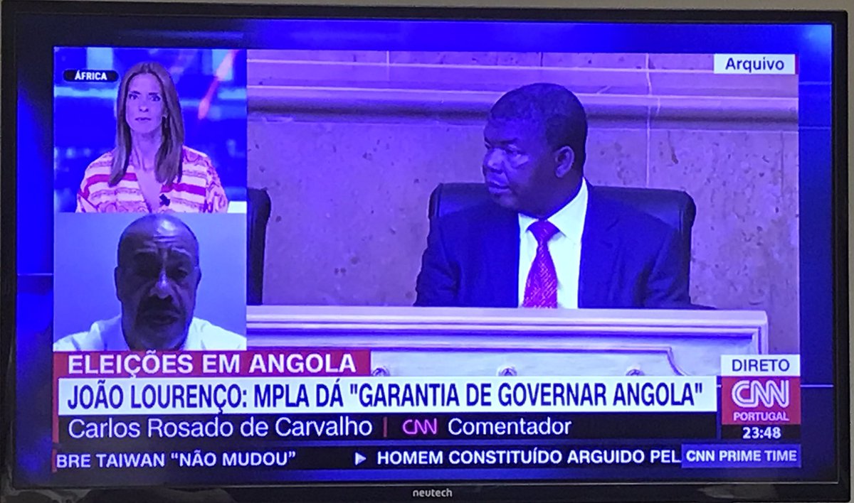 Gosto em partilhar com a minha rede Twitter que juntei aos meus 7 ofícios o de comentador residente da CNN Portugal