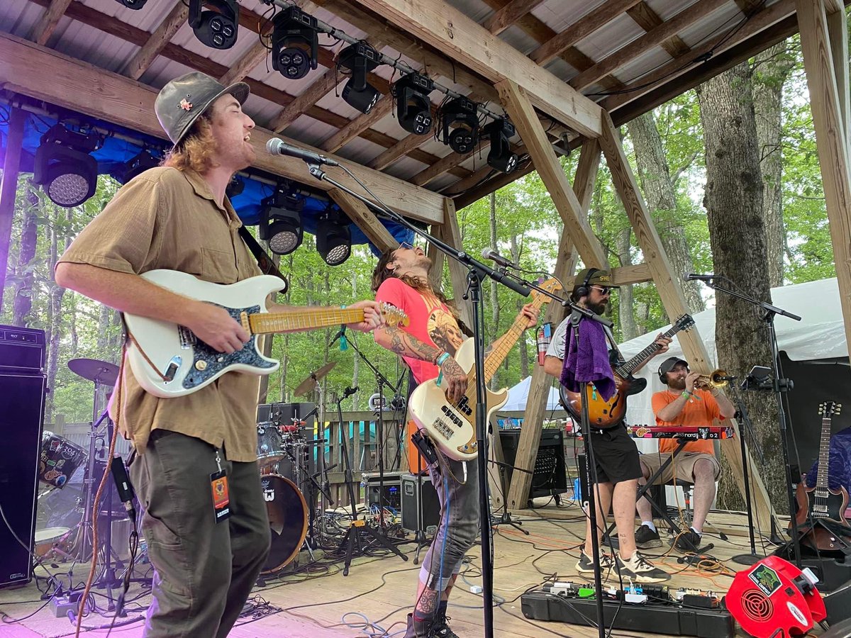 Good times at the Pink Floyd Garden Stage at <a href="/floydfest/">FloydFest</a> yesterday! Let’s do it again today at 3:00pm at the Devils Backbone Brewing Company Throwdown Tent! 🔥🤘

Don’t forget to download the “FloydFest 22 ~ Heartbeat” app and vote for us daily for the On-The-Rise competition! 🖤