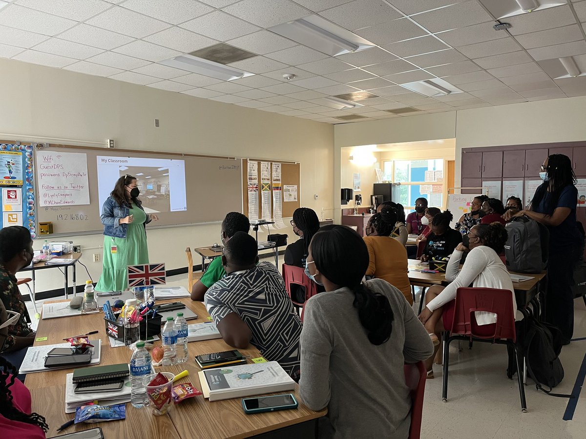 I really enjoyed co-facilitating the instructional sessions with <a href="/LynlyCampbell/">Lynly Campbell</a> and <a href="/MChanEdwards/">Michelle Edwards</a> at #PLOrientation2022 this week! The <a href="/ParticipateLrng/">Participate Learning</a> teachers we met this week are going to do great things! #UnitingOurWorld #GlobalLearning