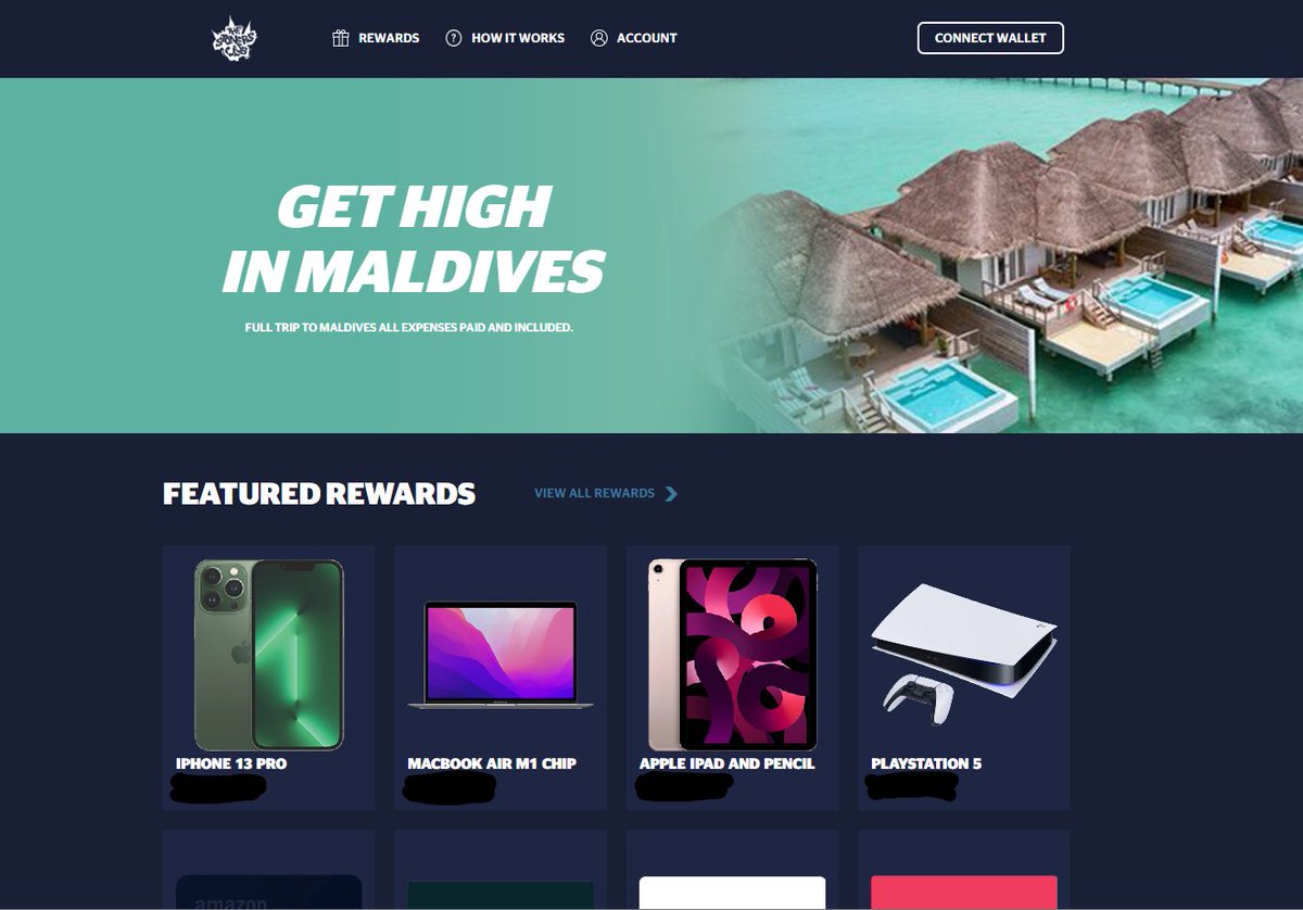 Stoner Club NFT Marketplace accessible for owners staking their NFT to earn GRAM token