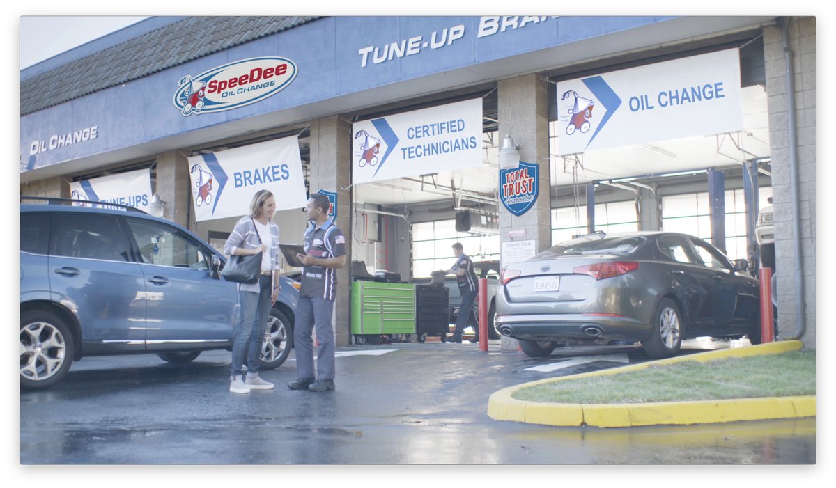 SpeeDeeOilAuto's tweet image. We feel like doing right today will bring you back tomorrow. After all, its people, not cars, that are at the heart of our business. We stand by every bolt turned and promise that you’ll leave feeling at ease after every visit. #peoplefirst #trust #trustedautoservice