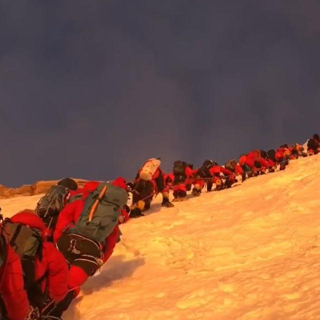 WiCisSports's tweet photo. Another myth falls.

The #K2 traffic jam is another sign that climbing big mountains is not a sport anymore.

#Mountaineering needs to reinvent itself. https://t.co/WljQzVvOzb