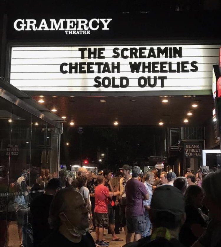 #ScreaminCheetahWheelies #Soldout #music #NYC