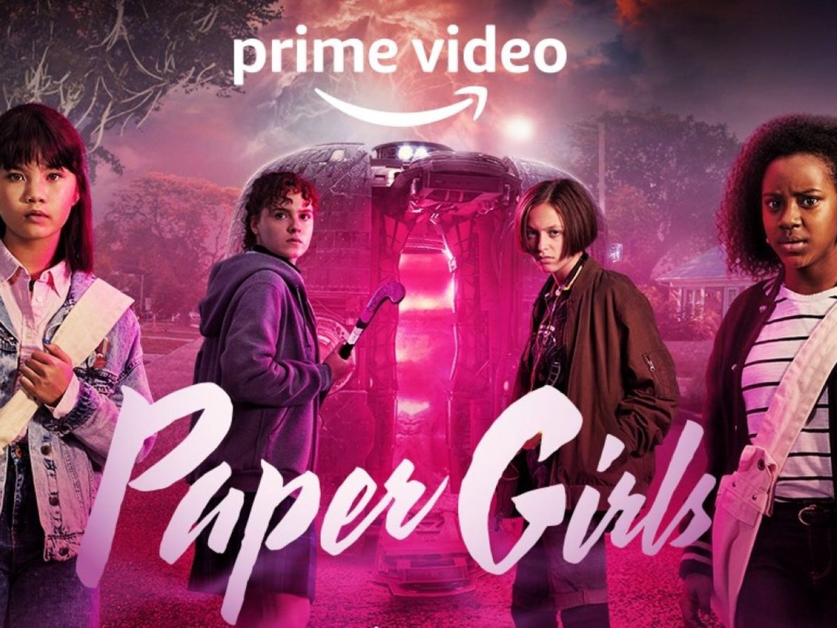🌟Stream Now <a href="/PrimeVideo/">Prime Video</a> Series Premiere #PaperGirls <a href="/PaperGirlsPV/">Paper Girls on Prime</a> w/ <a href="/CamrynAJones/">Camryn A Jones</a> <a href="/SofiaRosinsky/">🇺🇦🌍🌎🌏🌐</a> #RileyLaiNelet <a href="/FinaStrazza/">Fina Strazza</a> #AliWong  <a href="/imnatecorddry/">Nate Corddry</a> <a href="/AdinaPorter/">Adina Porter</a> <a href="/SekaiAbeni/">Sekai Abeni</a> About bit.ly/3Sbc68Y