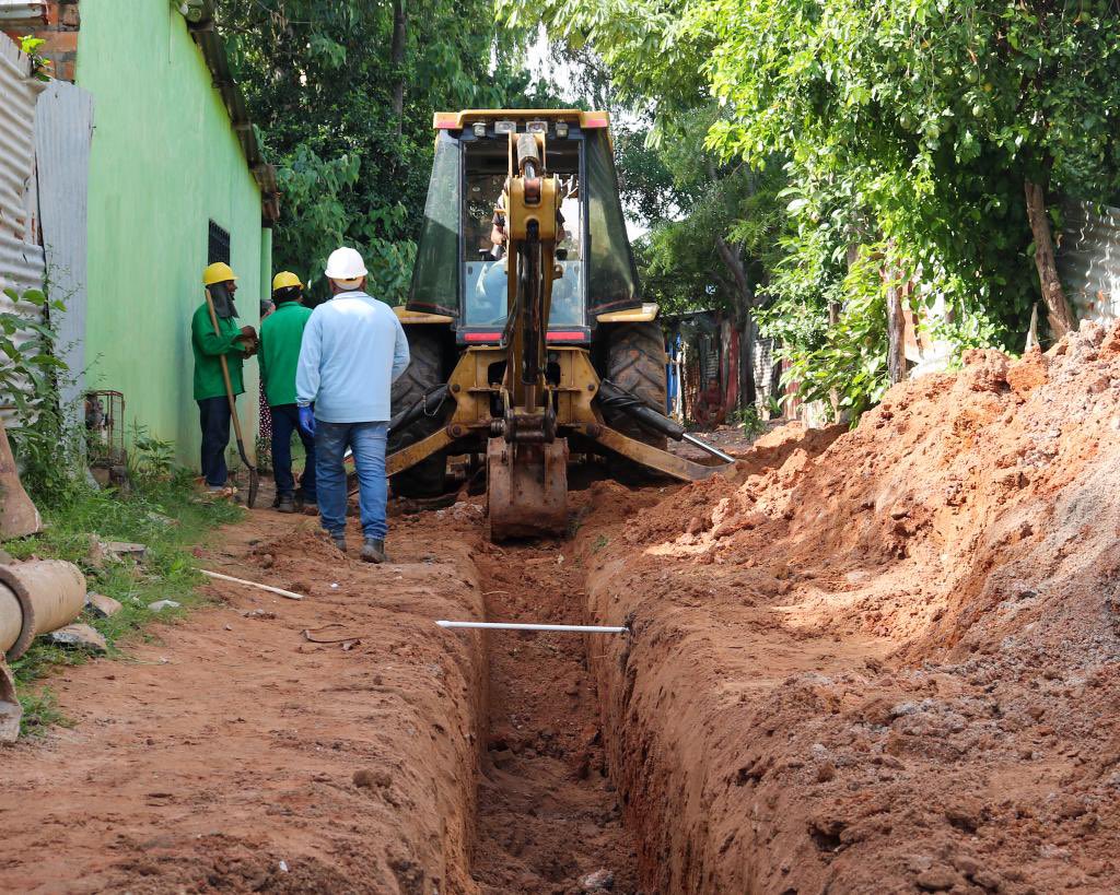 #Alcantarillado | En imágenes avance del proyecto de optimización y ampliación del sistema de alcantarillado sanitario en el barrio La Paz del municipio de El Banco.