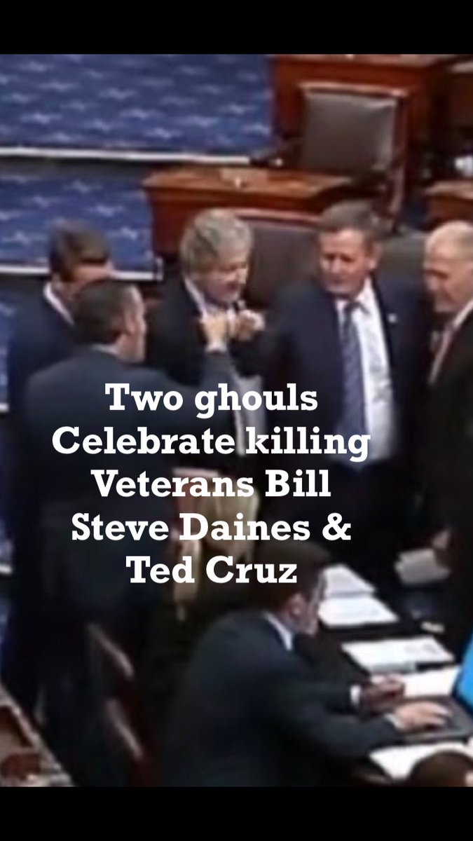 Montana’s Senator <a href="/SteveDaines/">Steve Daines</a> is a ghoul…
#voteBlueMontana